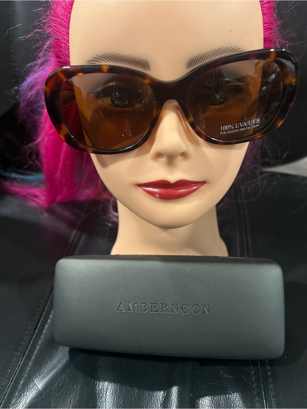 Women's Tortoiseshell Sunglasses with Brown Lenses